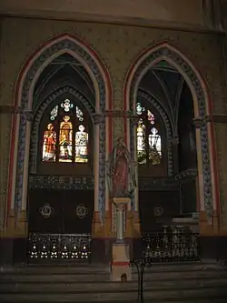 La chapelle de l'Immaculée Conception.