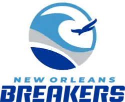 Description de l'image New Orleans Breakers logo.svg.png.