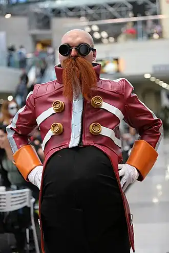 Cosplay du Dr Ivo Robotnik