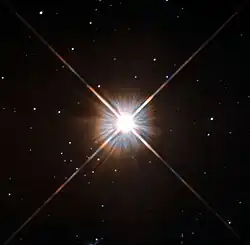 Description de l'image New shot of Proxima Centauri, our nearest neighbour.jpg.