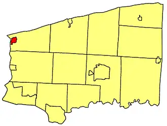 Localisation de Youngstown