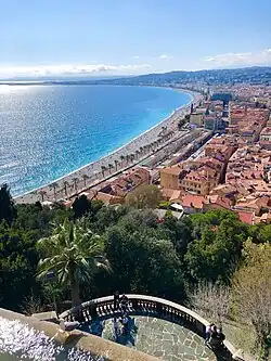 Vue depuis la colline du château