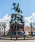 Statue équestre de Nicolas Ier sur la place Saint-Isaac