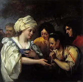 La Diseuse de bonne aventure (1835), Musée des Beaux-Arts de Gand.