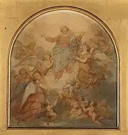 Esquisse pour l'église Saint-Nicolas-du-Chardonnet , La Vierge Triomphante, 1857, Musée des Beaux-Arts de la ville de Paris (Petit Palais)