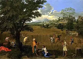 Les SaisonsL'été ou Ruth et Booz,Nicolas Poussin