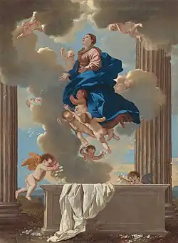 Nicolas Poussin, L'Assomption de la Vierge, vers 1626.