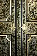 Portes d'une armoire française attribuée à Nicolas Sageot, vers 1710.