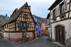 Maison de vigneron (XVIe-XVIIIe), 110 rue de Ribeaupierre.