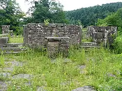 Vestiges du couvent de Niedermunster (XIIe&nbsp;siècle).