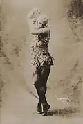 Nijinsky dans Le spectre de la rose Paris, 1911