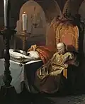 Ivan IV le Terrible près du corps de son fils Ivan Ivanovitch qu'il a tué lors d'une dispute, par Nikolaï Choustov en 1860.