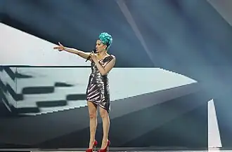 Nina Zilli à Bakou (2012)