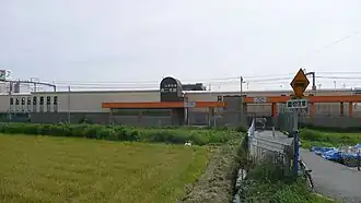 Entrée nord de la gare