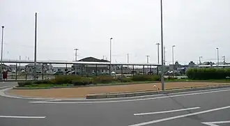 Place de la gare (côté sud).