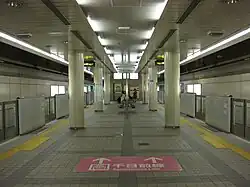 Quais de la ligne Nagahori Tsurumi-ryokuchi