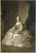 Portrait de Marie-Josèphe de Saxe (1764), Chambre de Madame Victoire du Château de Versailles