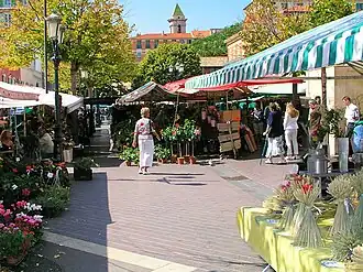 Marché aux fleurs du Cours Saleya de Nice