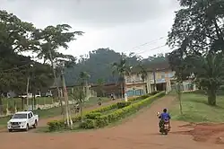 Entrée principale de l'IRAD (Institut de la Recherche agricole pour le développement) de Nkolbisson