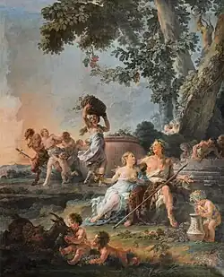 Les Vendanges, Noël Hallé