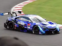 Naoki Yamamoto en Super GT en 2020 à Suzuka.