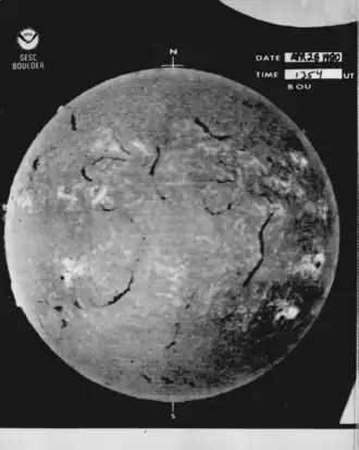 Image illustrative de l’article Cycle solaire 21