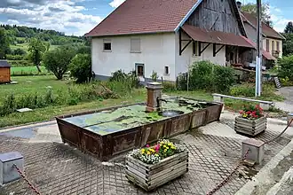 Le lavoir des Maisonnettes.