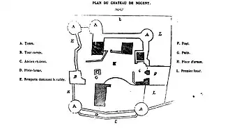Plan du château.