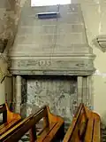 Cheminée du XVe&nbsp;siècle.