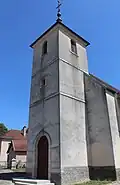 Le clocher de l'église.