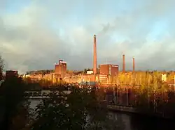 Centrale hydroélectrique de Nokia.