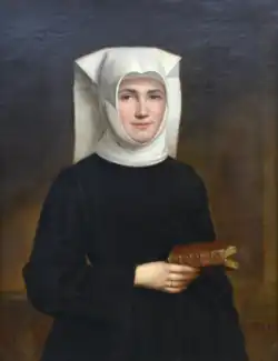 Jeune religieuse (vers 1826), huile sur toile, 81&nbsp;×&nbsp;63&nbsp;cm, localisation inconnue.