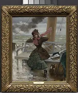 La Passagère, vers 1882, musée d'Art de Dallas.