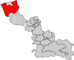 La quatorzième circonscription en 2010.