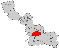 La dix-neuvième circonscription en 2010.