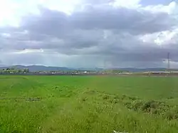 Le nord de l'agglomération.