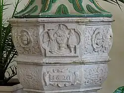 Fonts baptismaux (1620).