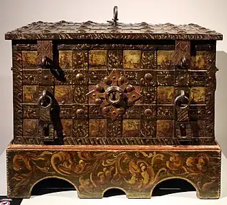 Coffre (XVIe siècle), anonyme, Nuremberg