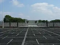 Esplanade commémorative de la bataille de Camerone à Camarón de Tejeda.