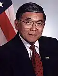 Norman Mineta, représentant de 1975 à 1995 pour la Californie.
