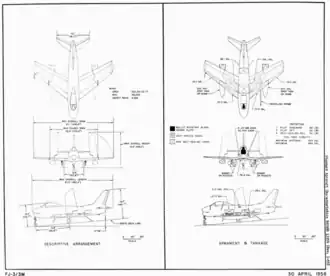 vue en plan de l’avion