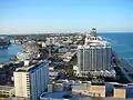 Partie nord de la ville de Miami Beach.