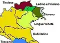 Dialectes du Nord-Est de l'Italie