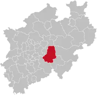 Localisation de Arrondissement de La Marck