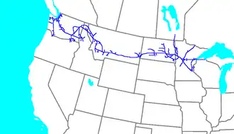 Image illustrative de l’article Northern Pacific Railway