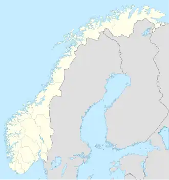 voir sur la carte de Norvège