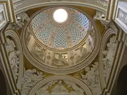 Coupole, vue intérieure.