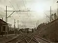 La gare en 1911