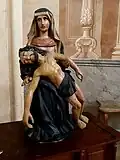 Pietà polychrome