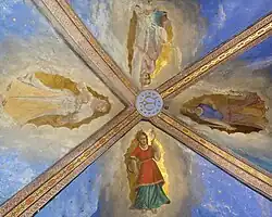 Photographie en couleur d'une chapelle.